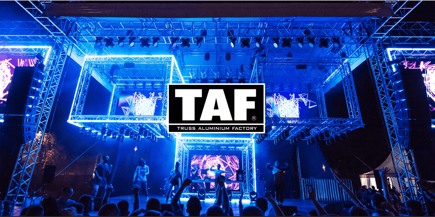 TAF aluminijski truss sistemi - lav studio prodaja isporuka i montaža aluminijskih truss sistema - naslovna slika