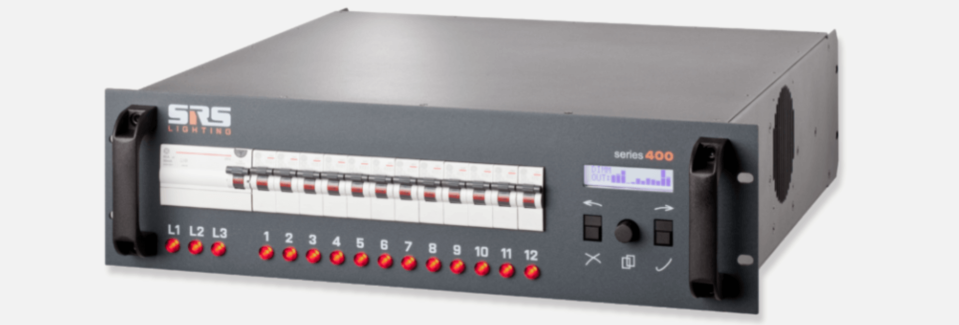 LAV Studio SRS LIGHTING distributer Hrvatska - SRS DDP12 dvanaest kanani digitalni scenski dimer - SRS dimmer rješenja