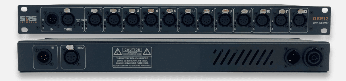 SRS LIGHTING DMX spliter rješenja - SRS DSR12 dvanaest kanalni preklopnik DMX signala