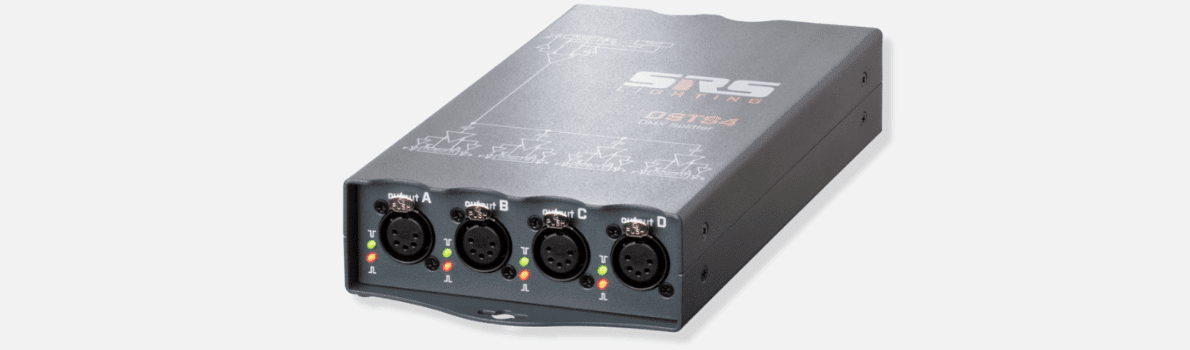 4 kanalni DMX preklopnik - SRS DSTS4 četiri kanalni DMX splitter