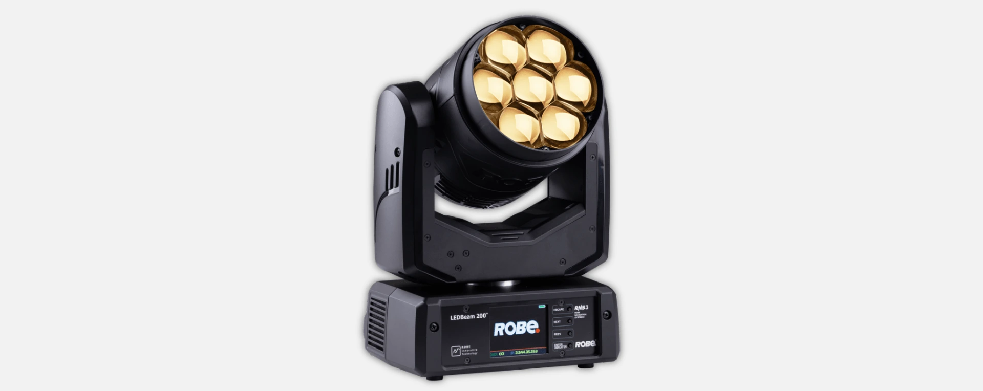 robe lighting - robe ledbeam 200 beam wash lav studio profesionalna stage rasvjeta
